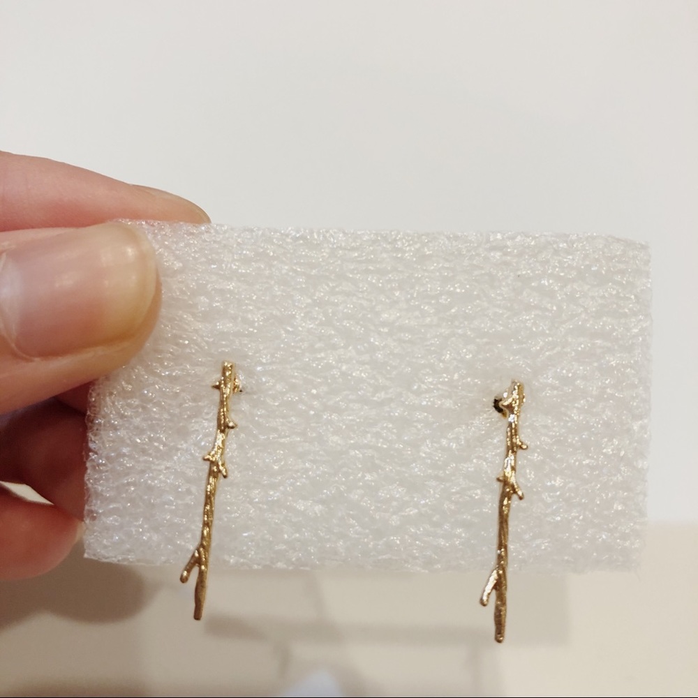 SOLD✨Vintage branch earrings - Picture 2 of 3